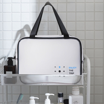 Cosmetic bag ins style transparent and simple storage wash bag mens large capacity swimming bag waterproof portable bath bag