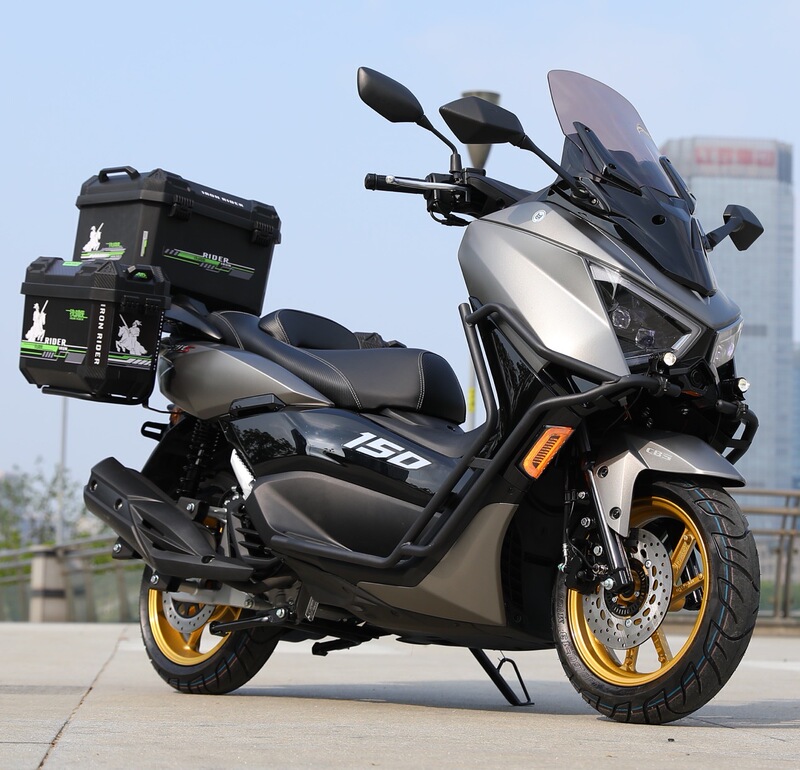 26 Models of Abs Mengshi Fourth-Generation 150Cc Water-Cooled Scooter Motorcycles with Adv National Standard Four-Stroke Electronic Fuel Injection, Can Be Registered for Long-Distance Off-Road Riding