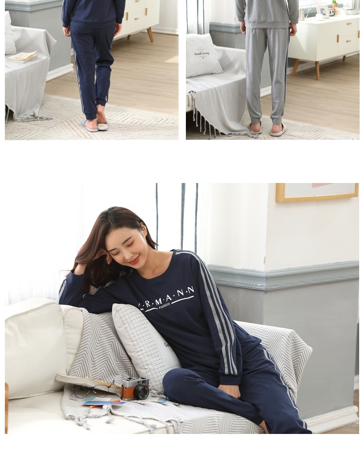 Đồ thể thao đôi mùa thu và đồ thể thao mùa đông, môn phái thơm, mặc nhà, mặc giản dị, đồ ngủ ở nhà pijama nữ