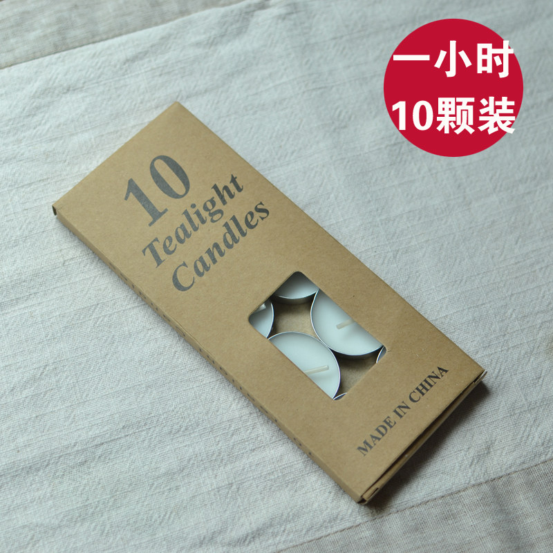 Slightly scented fragrance 1 2 4 hours smokeless tea wax tea essential oil candle tea warmer for hot tea 10 50 pieces