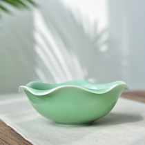 Dragon Quanqing Porcelain Turtle Hearts Lotus Bowl double fish bowls Double fish bowls Chinese style minimalist folding along a small bowl Dip Bowl Rice Bowl 5-inch bowls