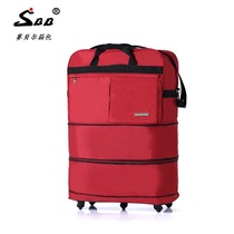 SBB158 male large capacity universal wheel abroad duffel bag 32 inch air check bag oversized quilt box female