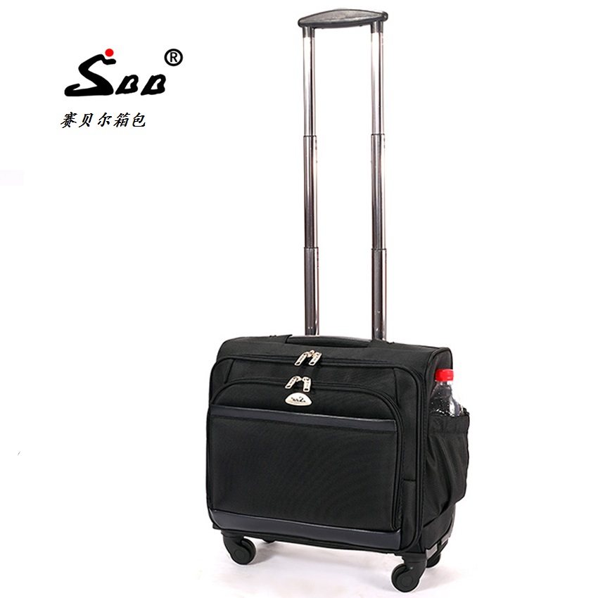 Universal Wheels Small Pull-Lever Case 16 Inch Business Computer Den Case Travel Suitcase