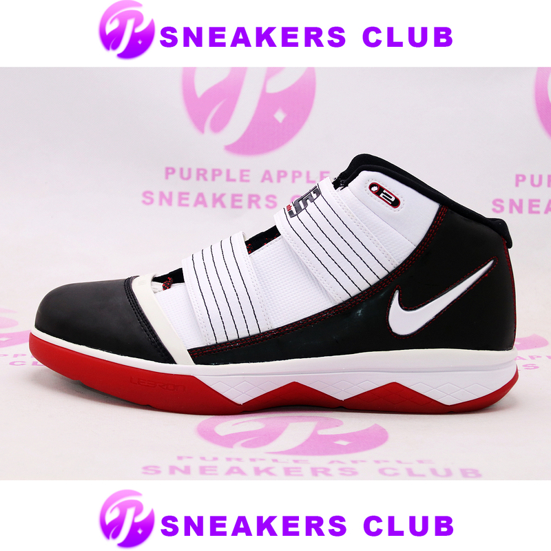 Nike Zoom Soldier 3 Pop Lebron Soldier 3 Black White Red Playoffs 358558-101