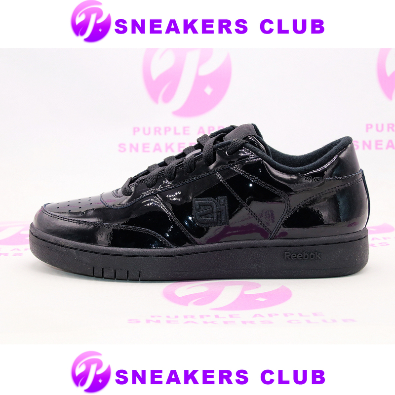 Reebok I3 Pressure 2 Low Promo Sample Iverson Black Patent Leather 4-870454 Reebok I3 Pressure 2 Low Promo Sample Iverson Black Patent Leather 4-870454