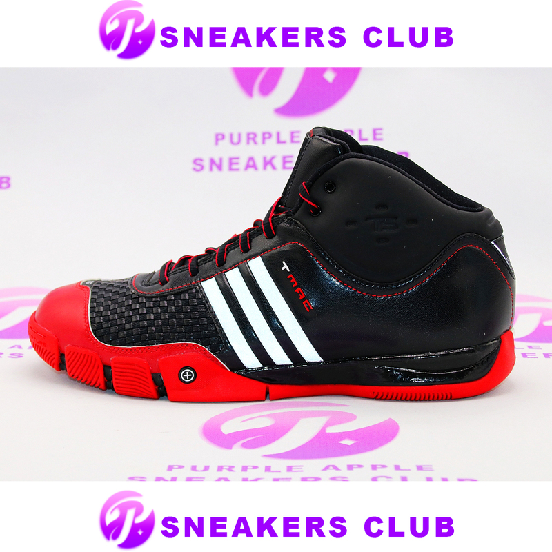Adidas Ts Lightspeed T-Mac Black Red Mcgrady 7 Tmac7 Woven Away 673392