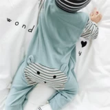 Новый ребенок соединил одежду весна и осень, мужчины и женщины, поднимайтесь на новорожденных на новорожденных и выходите на одежду мягкой