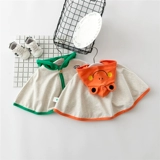 Детский демисезонный плащ для новорожденных подходит для мужчин и женщин для девочек для выхода на улицу, 0-1 лет, 3-6-9-12 мес.