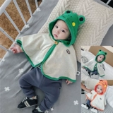 Детский демисезонный плащ для новорожденных подходит для мужчин и женщин для девочек для выхода на улицу, 0-1 лет, 3-6-9-12 мес.