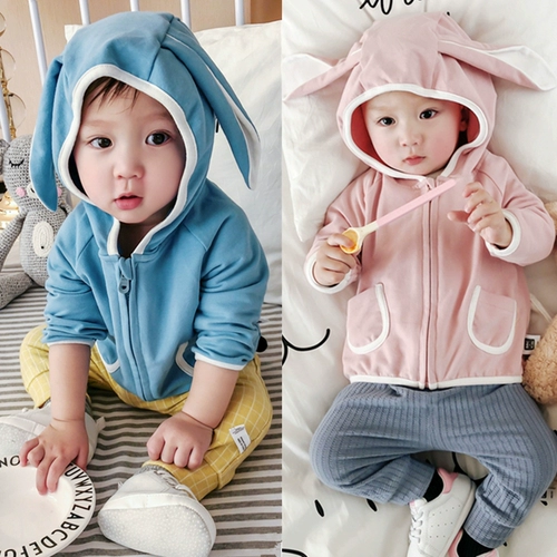 Детская демисезонная куртка с молнией, хлопковый лонгслив, толстовка с капюшоном, 01 лет, 3-6-9-12 мес.