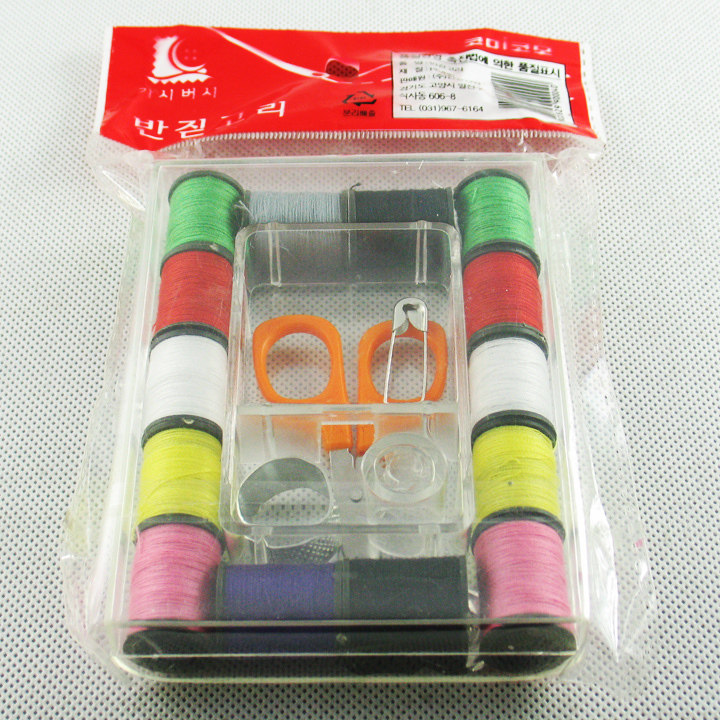 Korea Import Needle Wire Box 8 Colors Korea Wire Scissors Small Tool Suit