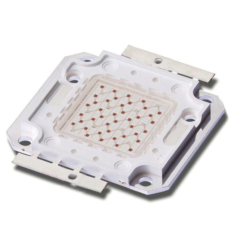 50wled集成灯珠 植物灯LED发光二极管 植物生产LED660+450nm 50W