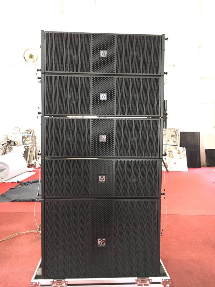 Martin single and double 8 inch 10 inch 12 inch line array speaker professional stage outdoor remote audio engineering large-scale performance
