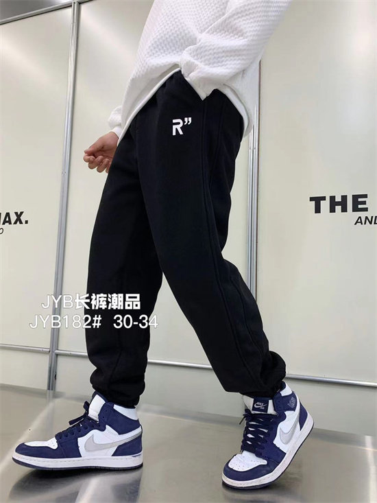 Boy CUHK Tong Suede Pants 2021 Home Treasure Winter Style Teenagers Pop Pure Cotton Intensify Thickened suede 