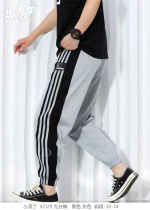 Boy CUHK Scout 90% Pants 90% 2022 Pants 2022 Little Lingding Fashion Chauer Pure Cotton Knit Increased Casual Loose 14
