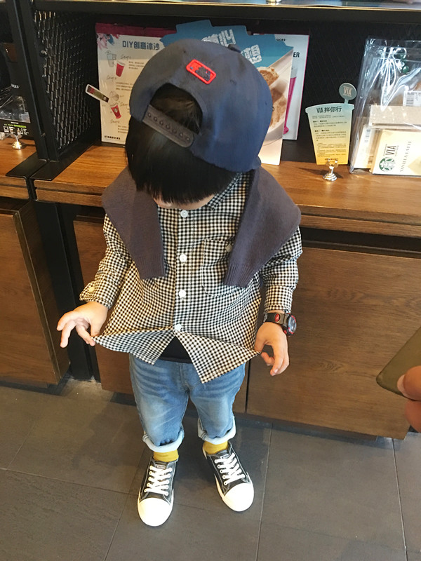 Chemise enfant à manche longue - Ref 2083685 Image 20