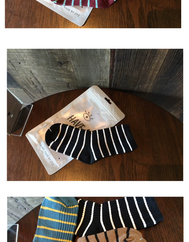 Vớ mùa thu của trẻ em nhà Bangzi, trẻ nhỏ, nam và nữ, em bé, vớ pinstripe thông thường, vớ thoải mái, hoang dã, khử mùi