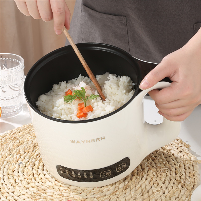 Mini electric cooker for small 2 people 1 person 1 person Dormitory Cooking pan Cooking Saucepan Soup Multifunction Home Small Electric Rice Cooker