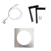 Oil Smoke Purifier Adapter Square Variable Round Bracket Tripod Power Cord