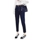 Zona's new high-waisted jeans for women in spring 2024 European products are slim and loose BF harem pencil pants for women with nine-point pants.