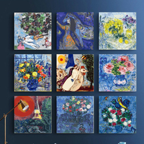 diy digital oil painting abstract adolescent girls think oil color painting Chargar living room Upper color painting painted hand painted decoration painting