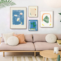 Abstract digital oil painting diy hand-painted filled modern living room hipster oil color painting simple decorative painting ins