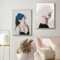 diy digital oil painting Abstract Girl Hand Painted Filling Living Room Oil Color Painting Handmade Decompression Bedroom color decoration