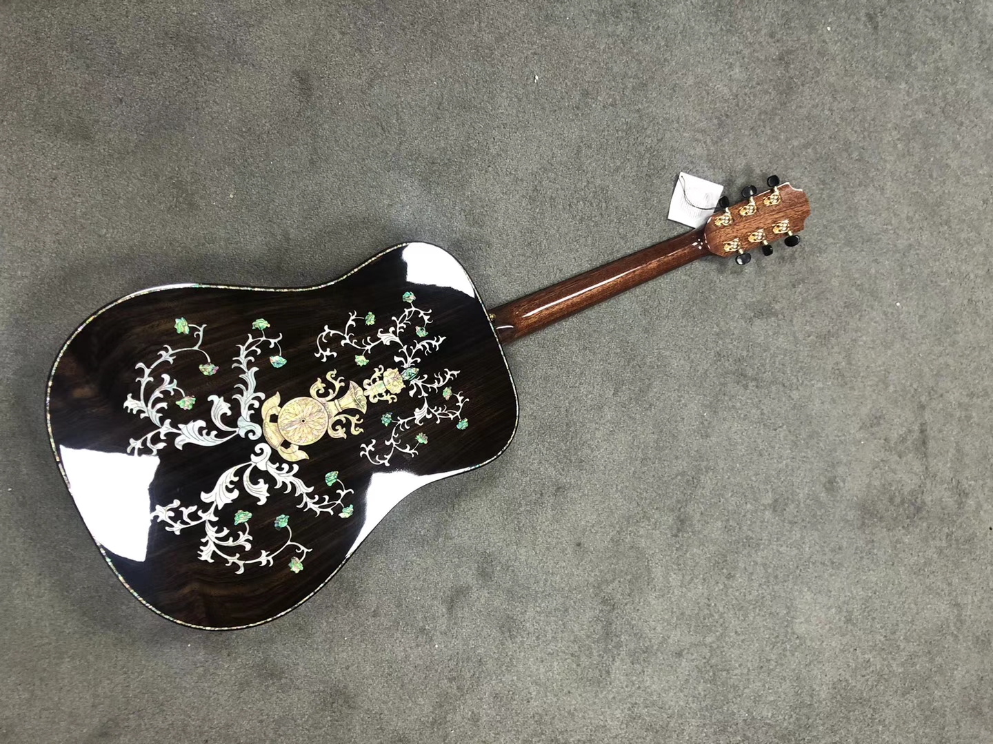 Inventory tail single plus shock electric box solid acoustic guitar loss special price deal with high-end full veneer folk classical guitar defects