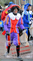 Scenic parade mall party clown costume performance costume