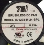 New original imported TEI TD1238-H-24-BPL 12CM 24V0 23A cooling fan