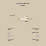 Туфли на платформе, универсальная спортивная повседневная обувь для отдыха, коллекция 2023