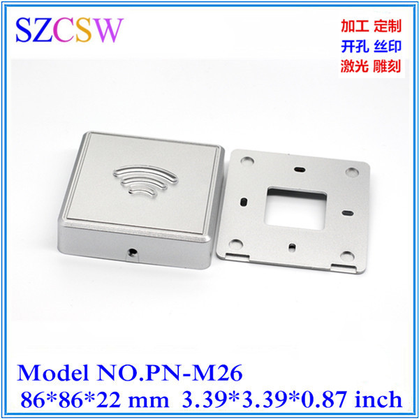 HOT PIN ACCESS CONTROL CARD READER PLASTIC HOUSING INDUCTION CONTROLLER INTERNET BOX WIFI METER HOUSING 86x86x22
