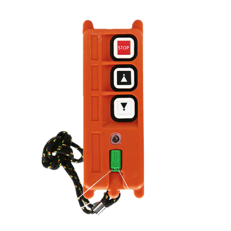 Windlass electric crane Taiwan TELECRANE wireless remote control F21-2S 2D transmitter handle