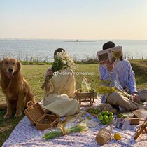 SHINY MOMO shooting background cloth ins wind tablecloth picnic cloth retro floral cloth (rough texture)