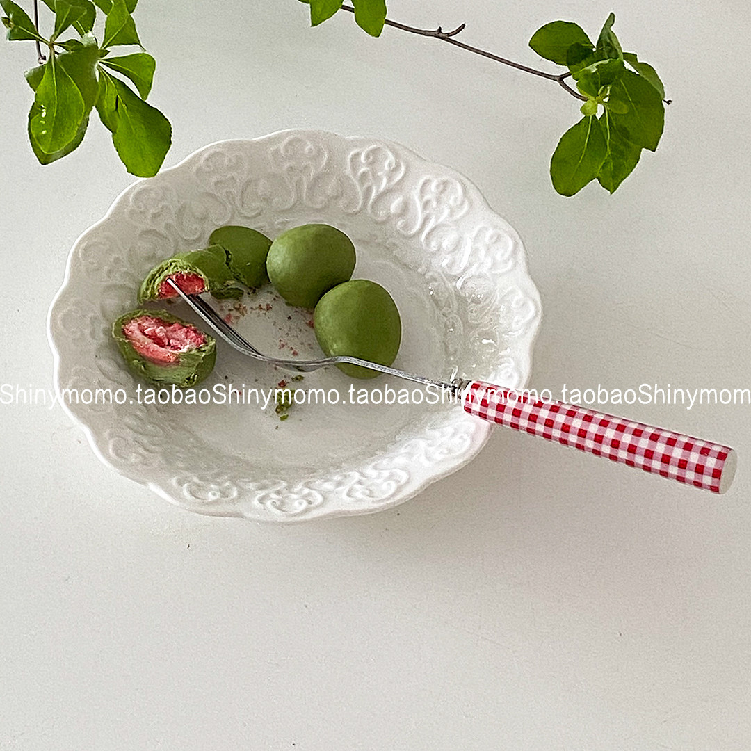 Shinymomo Stock Defect Relief Plate Fruit Pastry Plate