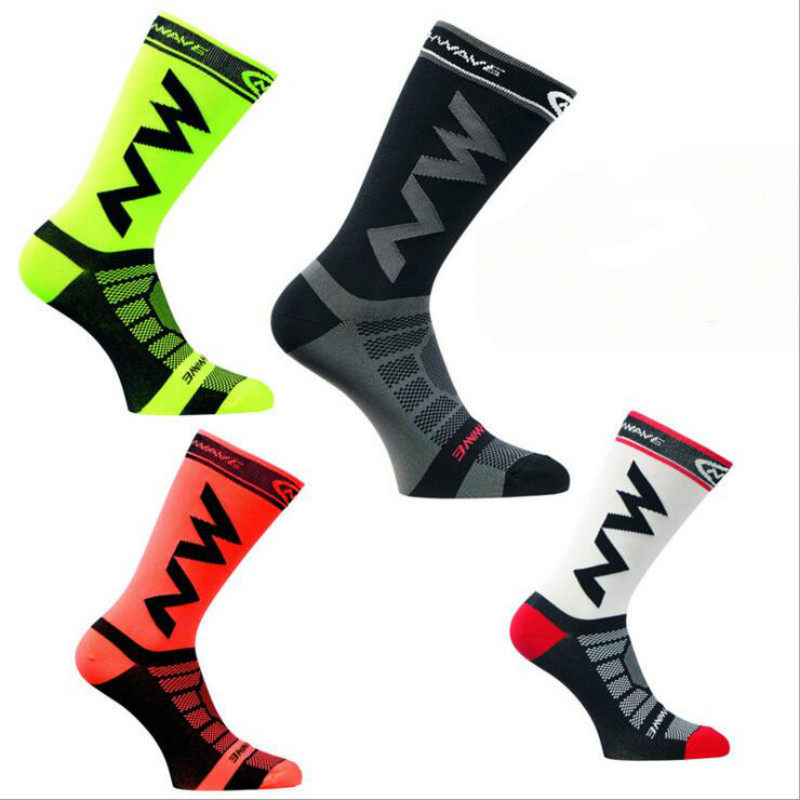 NW Northwave riding socks male and female 2020 new sports basketball socks high elastic silk black