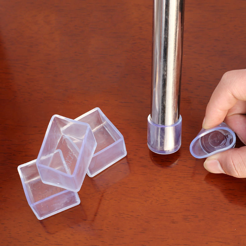 Rectangular thickened chair foot sleeve non-slip furniture cushion oval stool protection cushion waterproof table and chair leg stool