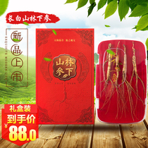Northeast Changbai Mountain Forest Ginseng Gift Box Jilin Ginseng Gift Box Old Mountain Ginseng Gift Box 4 packs