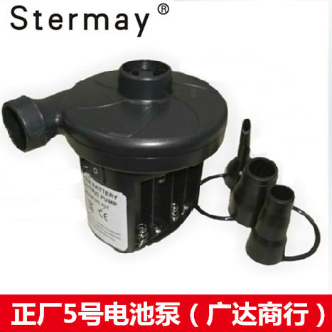 No 5 dry battery outdoor field barbecue pump Hair dryer Electric pump Air cushion bed inflatable inflator