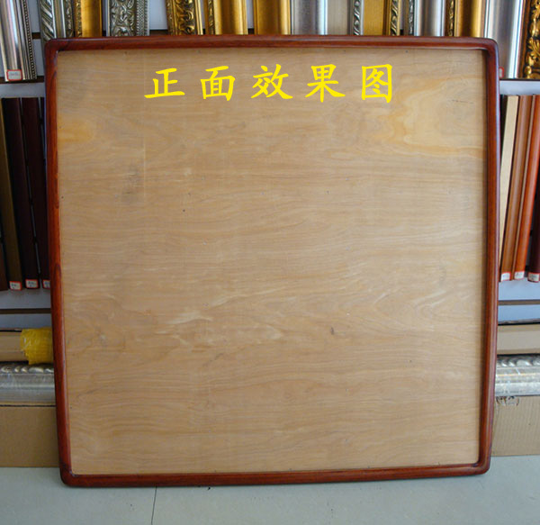 Solid Wood Rounded Corner Frame for Ink and Landscape Paintings, Calligraphy and Traditional Chinese Painting, Wall Hanging Decorative Frame, Custom Size Frame