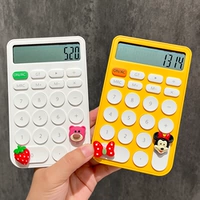 Simple Solid Color Century Student Cute Mini Mini Portable Electronic Calculation Office Account для рекламного магазина бухгалтерского магазина