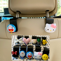 Car hanger interior with seat back for car Creative adorable and versatile rear car on-board interior cartoon supplies