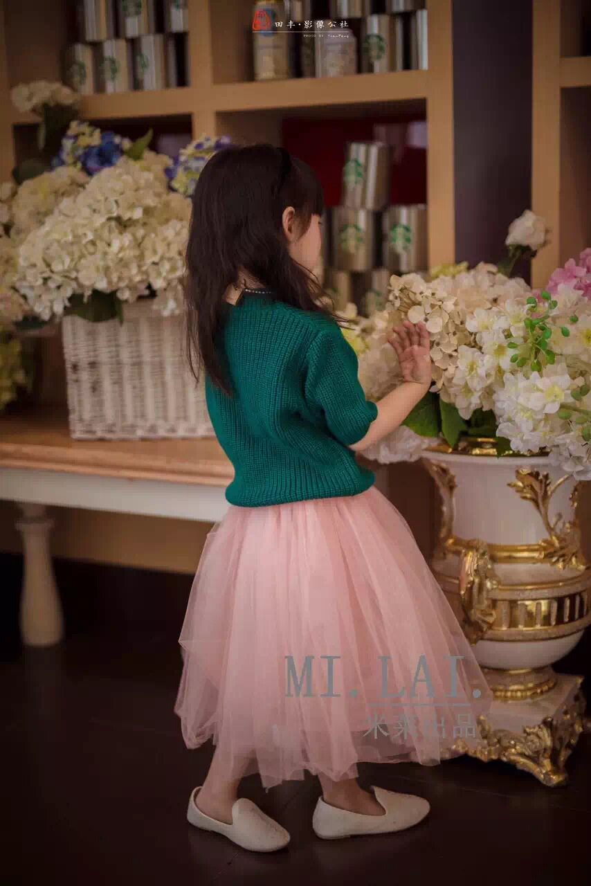 Jupe pour fille en mélange - Ref 2051264 Image 7