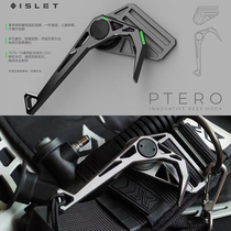 ISLET Ptero 7075 diving flow hook can be quickly unloaded flow hook aviation aluminum ultra-light top flow