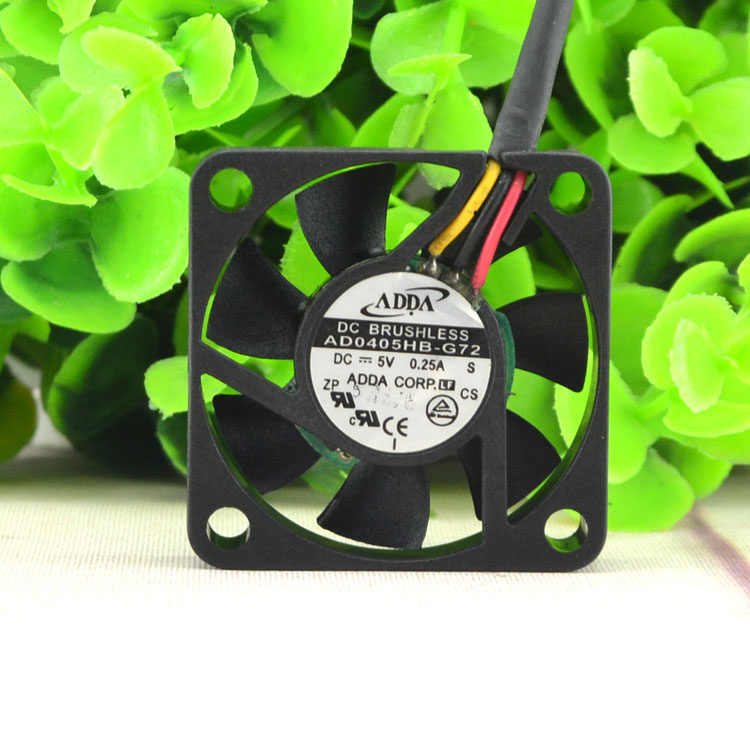 Jubilee ADDA 0 5V 25A 4010 4010 AD0405HB-G72 4cm cm Double Ball Ball Big Air Volume Fan