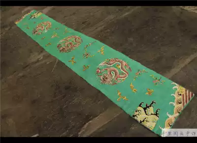 Folk art handicrafts Gongmei hand-embroidered tablecloth Han embroidery Old embroidery tablecloth C23