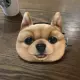 Cat Fan Bản gốc Dog Coin Purse Nữ Mini Dễ thương Sinh viên Hàn Quốc Vải Hand Lấy Coin Bag Gói thẻ