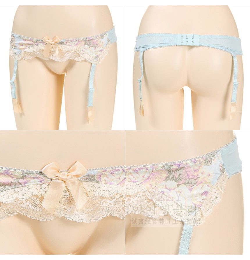 ★ Giải phóng mặt bằng Giao hàng trực tiếp Hàn Quốc Đính kèm Hàn Quốc EBLIN corset garter Phiên bản tiếng Hàn của quầy chính hãng bộ đồ lót