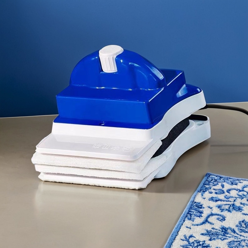 Ambersen Glass Cleaning Artifact Strong Magnetic Adjustable Magnetic Double-Layer Hollow Glass Double-Sided Window Cleaning Device