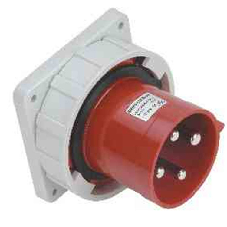 weipu wipu IP67 125A 5 core concealed straight type appliance input socket TYP475